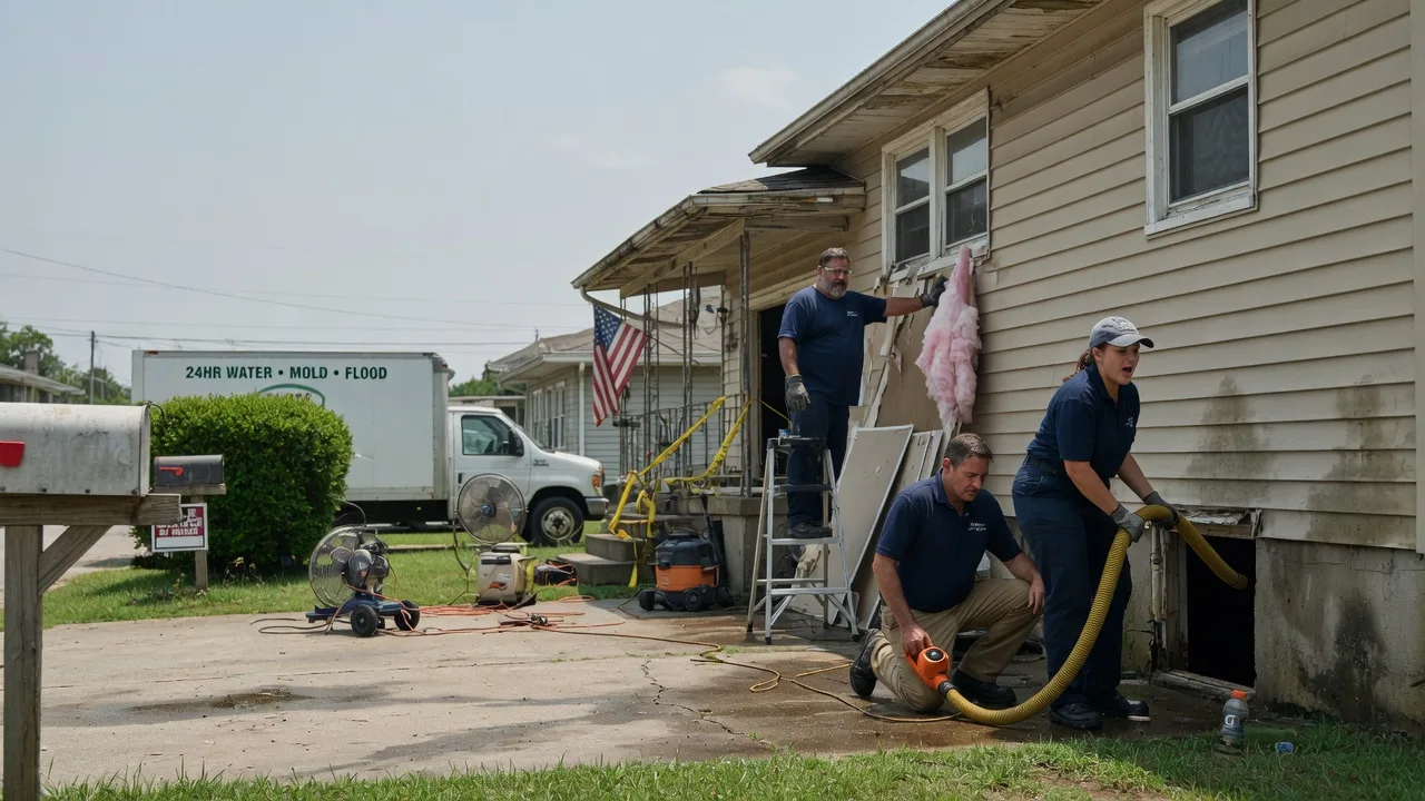 Water Damage Repair in Quinwood, WV near me